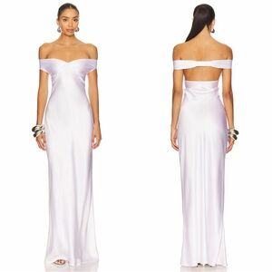 Natalie Rolt Bridget Gown in White